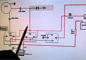 Fan Speed Switch Wiring Diagram 2 Speed Electric Cooling Fan Wiring Diagram Youtube