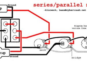 Fender Jazz Bass Wiring Diagram Series Parallel Wiring Diagram Bass Guitar In 2019 Guitar