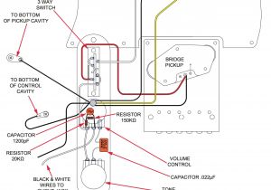 Fender Modern Player Telecaster Wiring Diagram How A Treble Bleed Circuit Can Affect Your tone