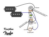 Fender Squier Bass Wiring Diagram Fender Squier P Bass Wiring Diagram