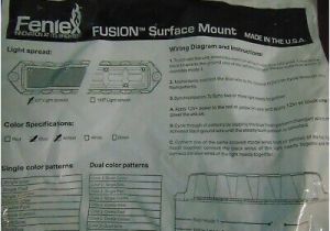 Feniex 4200 Dl Wiring Diagram Feniex 4200 Mini Waterproof 6 Function Controller 99 00