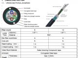 Fiber Optic Cable Wiring Diagram Armored Optic Outdoor Gytw Fiber Cable 2 to 12 Fibres