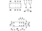 Finder Type 95.05 Wiring Diagram Finder 40 52 Relais Pour Pcb Deux Poles 12 Vdc 8a
