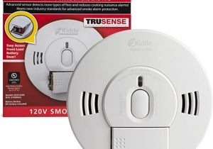 Fire Safe Smoke Detector Wiring Diagram Kidde 21028502 Ac Dc Wire In Smoke Alarm Detector with Trusense Technology Front Load Battery Backup Voice Notification Model 2070 Vasr White