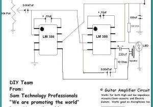 Fishman Fluence Battery Pack Wiring Diagram Dv 0890 Circuit Diagram for Mini Portable Guitar Amplifier