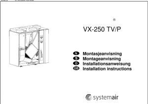 Flex A Lite Fan Control Wiring Diagram Villavent Vx 250 Tv P Pdf Kostenfreier Download