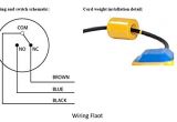 Float Switch Wiring Diagram Aqua Float Switch Sensor for Water Level Controller with 2 Meter