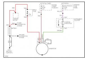 Ford 2 Wire Alternator Wiring Diagram Charging I Rebuilt the Alternator with New Brushes One