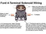 Ford 4 Pole Starter solenoid Wiring Diagram B 80 Starter solenoid Engines Redsquare Wheel Horse forum
