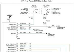 Ford F150 Radio Wiring Diagram 1997 ford F 150 Wiring Diagrams Wiring Diagram Paper