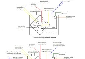 Ford Glow Plug Relay Wiring Diagram Tt 8878 ford Diesel Glow Plug Wiring Diagram On 7 3 Idi