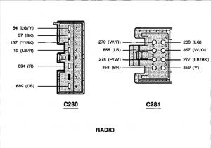 Ford Mustang Radio Wiring Diagram ford Radio Harness Diagram Wiring Diagram Database