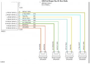 Ford Ranger Radio Wiring Diagram 1996 Ranger Wiring Diagram Advance Wiring Diagram
