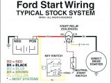 Ford solenoid Wiring Diagram ford Starter Relay Wiring Pits Wiring Diagrams All