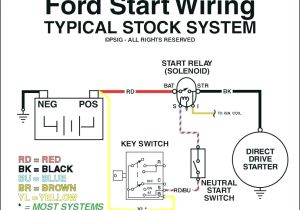 Ford solenoid Wiring Diagram ford Starter Relay Wiring Pits Wiring Diagrams All