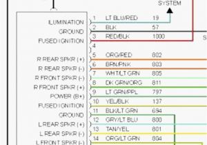Ford Stereo Wiring Harness Diagram ford Stereo Wiring Color Codes Wiring Diagram Operations