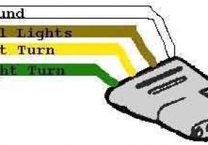 Four Wire Trailer Wiring Diagram Trailer Wiring Diagram Light Plug Brakes Hitch 4 Pin Way