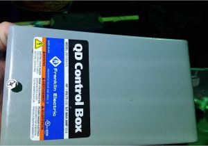 Franklin Electric Submersible Pump Wiring Diagram Franklin Qd Control Box Model 2801084915 Capacitor and Relay