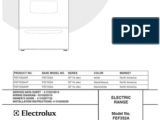 Frigidaire Dryer Timer Wiring Diagram Frigidaire Range Model Fef352a Parts and Wiring Diagrams