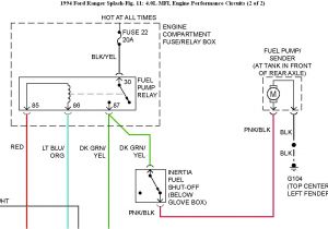 Fuel Pump Wiring Diagram Wiring Diagram 2000 Nissan Xterra ford Mustang Fuel Pump Wiring 1999