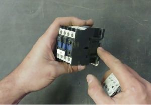 Fuji Magnetic Contactor Wiring Diagram How to Connect A Contactor Youtube