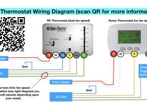 Furnace Wiring Diagrams with thermostat Rv Furnace thermostat Wiring Diagram Wiring Diagram Technic