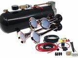 Gampro Air Horn Wiring Diagram Mpc B1 0419 4 Trumpet Train Air Horn Kit Fits Almost Any Vehicle Truck Car Jeep or Suv