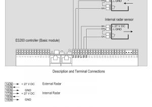 Garage Door Motor Wiring Diagram Es200 Wiring Diagram Connection Scheme with Images