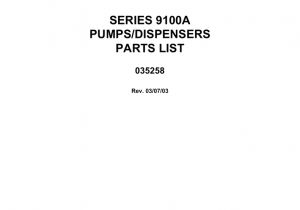 Gasboy Fuel Pump Wiring Diagram Series 9100a Pumps Dispensers Parts List Manualzz Com Gasboy Fuel Pump Wiring Diagram Series 9100a Pumps Dispensers Parts List Manualzz Com