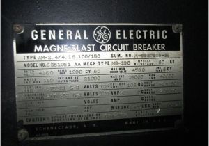 Ge Magne Blast Wiring Diagram Am 2 4 4 16 100 150 Ge Magne Blast 1200a 4 76kv Air Circuit Breaker