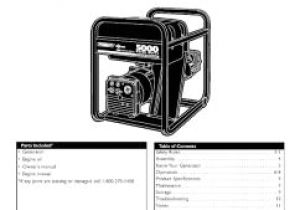 Generac 6334 Wiring Diagram 1658 0 Generac 5000 Watt Portable Generator Manual