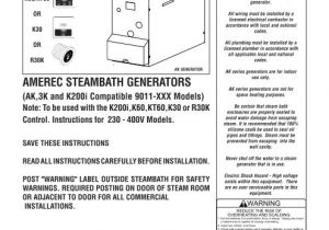Generator Docking Station Wiring Diagram Amerec Steambath Generators Alpine Sauna Generator Docking Station Wiring Diagram Amerec Steambath Generators Alpine Sauna