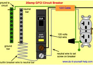 Gfci Breaker Wiring Diagram Wiring Diagram for 20 Amp Breaker Wiring Diagram Paper