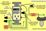 Gfci Switch Combo Wiring Diagram Wiring Diagram Further Wiring A Light Switch and Gfci Outlet