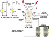 Gfci Switch Combo Wiring Diagram Wiring Diagram Further Wiring A Light Switch and Gfci Outlet