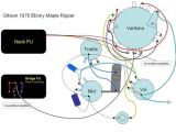 Gibson Humbucker Wiring Diagram Wiring Diagram for 1974 Gibson Ripper Old Shape Alder Boody See