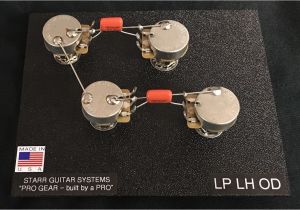 Gibson Les Paul Jr Wiring Diagram Wiring Harness for Gibson Les Paul Left Handed Long Shaft