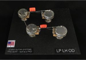 Gibson Les Paul Pickup Wiring Diagram Left Handed Wiring Harness for Gibson Les Paul New Reverb