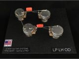 Gibson Les Paul Wiring Diagram Left Handed Wiring Harness for Gibson Les Paul New Reverb