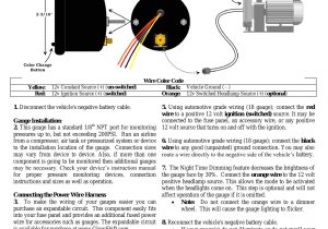 Glowshift Fuel Pressure Gauge Wiring Diagram Glowshift Air Pressure Gauge Wiring Diagram Wiring Diagram