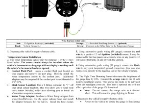 Glowshift Fuel Pressure Gauge Wiring Diagram Glowshift Trans Temp Gauge Wiring Diagram