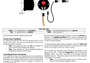 Glowshift Fuel Pressure Gauge Wiring Diagram Glowshift Volt Gauge Wiring Diagram Wiring Diagram