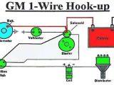 Gm 1 Wire Alternator Wiring Diagram Pinterest