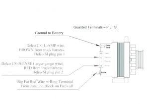 Gm 1 Wire Alternator Wiring Diagram Wiring Diagram 7 Inspirational Alternator for 4 Wire Gm Trusted Home
