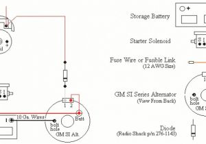 Gm Si Alternator Wiring Diagram Ac Delco Alternator Wiring Diagram Eyelash Me