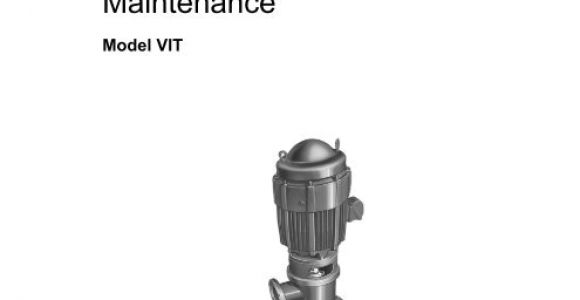 Goulds Pump Wiring Diagram Installation Operation and Maintenance Manual Iom Goulds