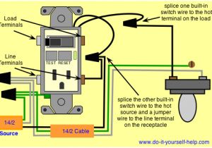Ground Fault Plug Wiring Diagram How Do I Wire A Gfci Switch Combo Home Improvement Stack Exchange