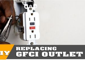 Ground Fault Receptacle Wiring Diagram How to Install or Replace A Gfci Outlet Youtube