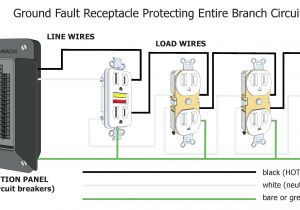 Ground Fault Receptacle Wiring Diagram Multiple Gfci Schematic Wiring Diagram Wiring Diagram View