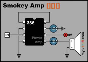 Guitar Amp Wiring Diagram Basic 0 5w Power Amp Doesn T Get Any Simpler Than This Good